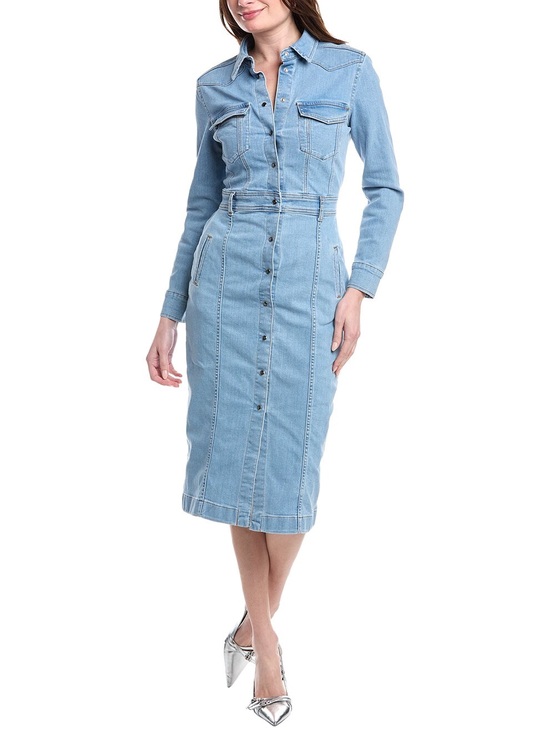 7 For All Mankind Dresses & Skirts - 7 For All Mankind Luxe Denim Dress